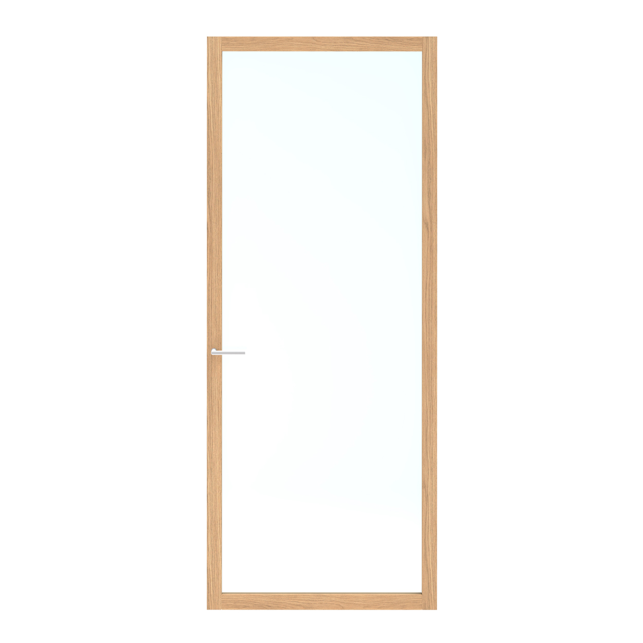 Binnendeur Skantrae SSL 14800 Blank Glas Natural Oak